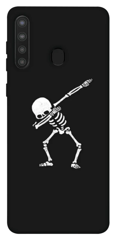 Чохол на Samsung Galaxy A21 Halloween skeleton фото 1 з 1