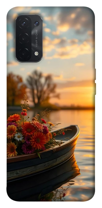 Чехол на Oppo A54 5G / A74 5G Flowers v18 фото 1 из 1