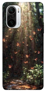 Чехол на Xiaomi Redmi K40 / K40 Pro / K40 Pro+ / Poco F3 butterfly фото 1 из 1