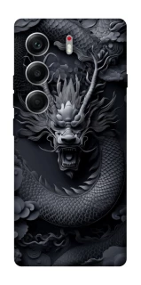 Чохол на Tecno Camon 40 black dragon фото 1 з 1