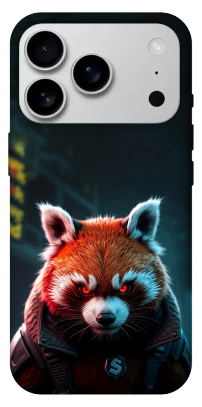 Чохол на Apple iPhone 17 Pro Max (6.9") Cyber Red Panda фото 1 з 1