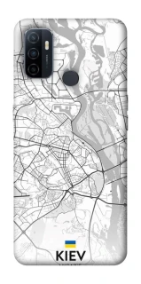 Чохол на Oppo A53 / A32 / A33 Kiev white map фото 1 Чохол на Oppo A53 / A32 / A33 Kiev white map фото 1 з 1