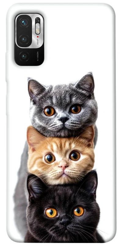 Чохол на Xiaomi Poco M3 Pro 4G / 5G Гарні котики фото 1 з 1