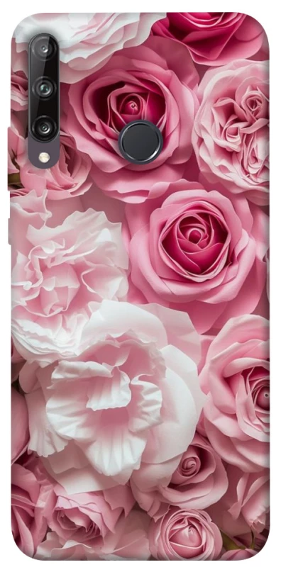 Чохол на Huawei P40 Lite E Рожеві Квіти фото 1 з 1