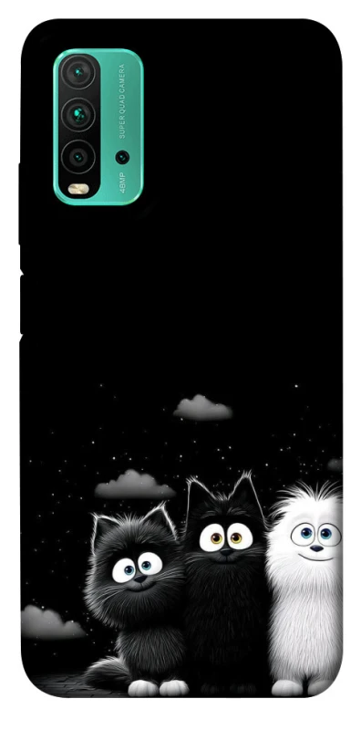 Чохол на Xiaomi Redmi Note 9 4G / Redmi 9 Power Three Cats фото 1 з 1
