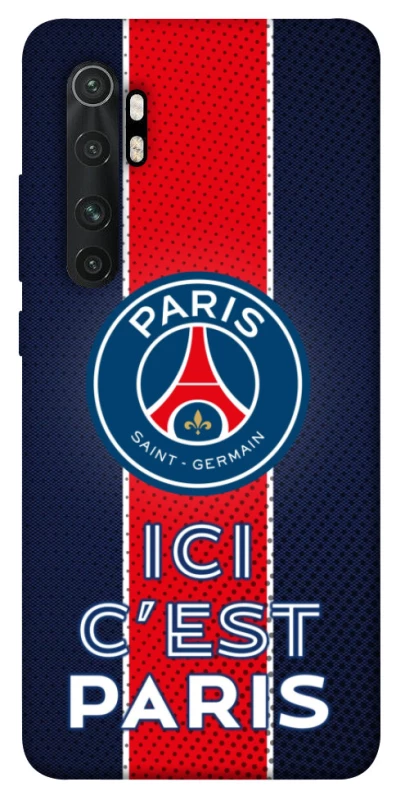 Чохол на Xiaomi Mi Note 10 Lite FC PSG v1 фото 1 з 1