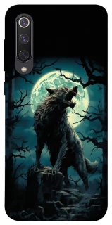 Чохол на Xiaomi Mi 9 SE Вовк під місяцем фото 1 з 1