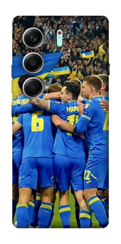 Чехол на Tecno Camon 40 Pro 5G Сборная Украины v3 фото 1 из 1
