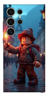 Чохол на Samsung Galaxy S25 Ultra Roblox Fire Logo Blue Flames фото 1 з 1