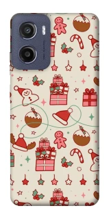 Чохол на Motorola Moto G05 Новорічний v14 фото 1 з 1