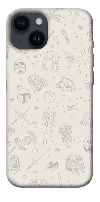 Чохол на Apple iPhone 14 (6.1") Star Wars background ver.1 фото 1 з 1