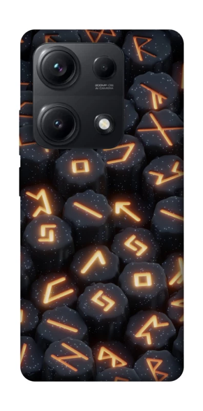 Чохол на Xiaomi Redmi Note 14S Вогняні руни фото 1 з 1