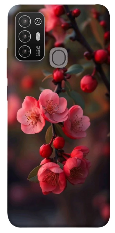 Чохол на ZTE Blade A52 Flowers v28 фото 1 з 1