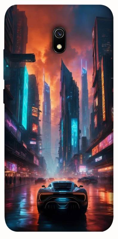Чохол на Xiaomi Redmi 8a Cyber city фото 1 з 1