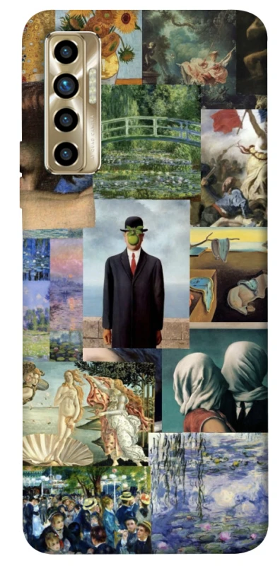 Чохол на TECNO Camon 17P Art collage ver.4 фото 1 з 1