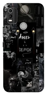 Чохол на Nokia C21 Plus Angel & Demon фото 1 з 1
