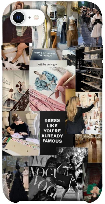 Чохол на Apple iPhone SE (2020) Fashion collage ver.11 фото 1 з 1