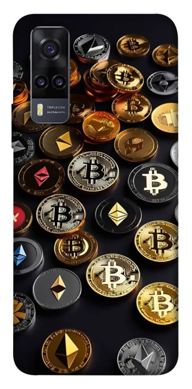 Чехол на Vivo Y31 Many coins фото 1 из 1