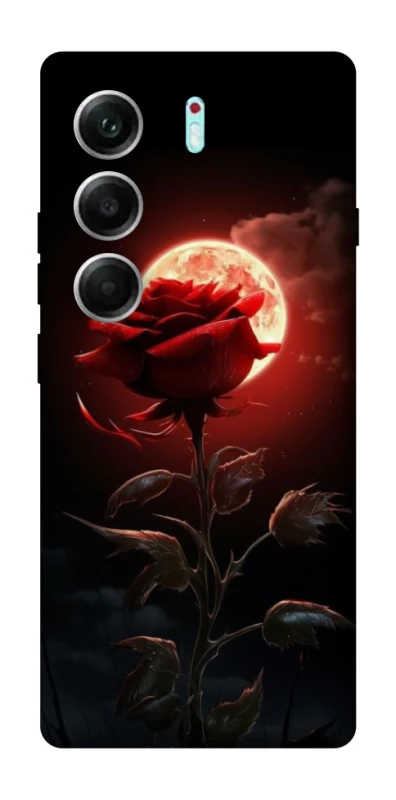 Чехол на Tecno Camon 40 Pro 5G Красная роза фото 1 из 1