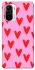 Чохол на Xiaomi Redmi K40 / K40 Pro / K40 Pro+ / Poco F3 Red hearts 2 фото 1 з 1