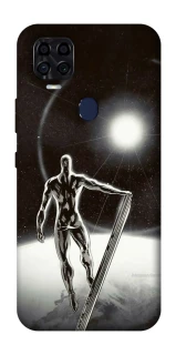 Чохол на ZTE Blade v2020 Срібний серфер фото 1 з 1