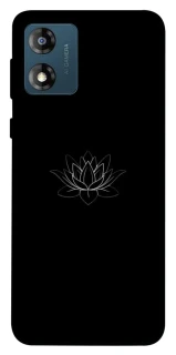 Чохол на Motorola Moto E13 Black Lotus фото 1 Чохол на Motorola Moto E13 Black Lotus фото 1 з 1