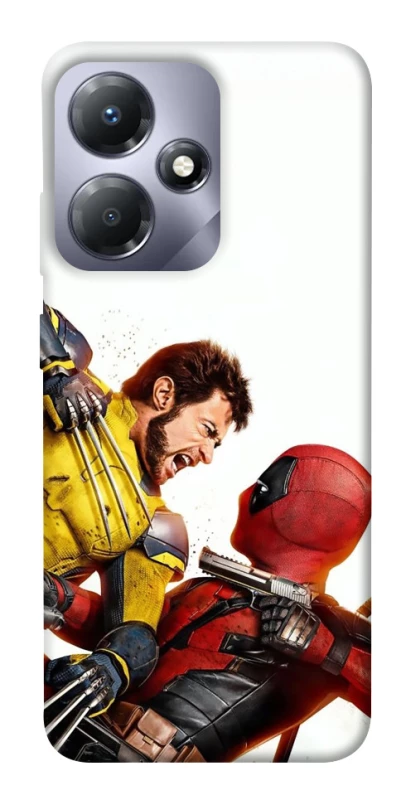 Чохол на Infinix Hot 30i Deadpool and Wolverine фото 1 з 1