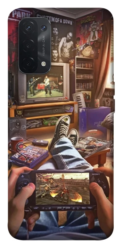 Чохол на Oppo A54 5G / A74 5G Retro style v4 фото 1 з 1