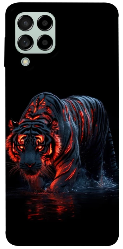 Чохол на Samsung Galaxy M53 5G fire tiger фото 1 з 1