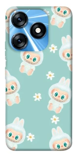 Чехол на TECNO Spark 10 Labubu Green фото 1 из 1