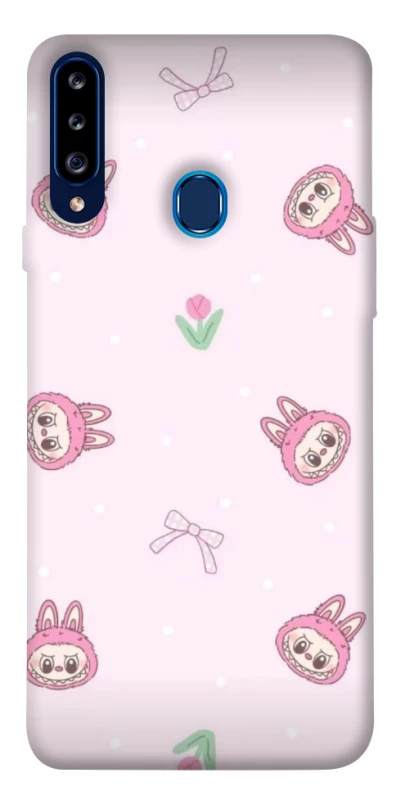 Чохол на Samsung Galaxy A20s Labubu Flower фото 1 з 1