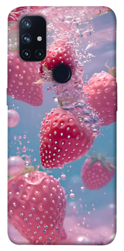 Чохол на OnePlus Nord N10 5G Полуниця в воді фото 1 з 1