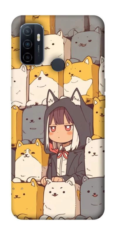 Чохол на Oppo A53 / A32 / A33 Like a cat фото 1 з 1