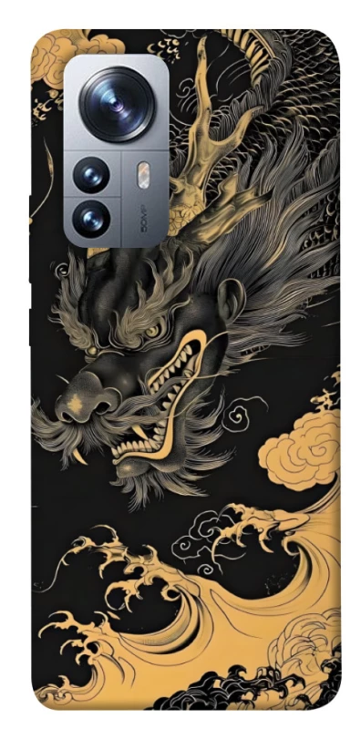 Чохол на Xiaomi 12 / 12X gold dragon фото 1 з 1