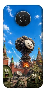 Чехол на Nokia X10 / X20 Moscow never sleeps ver.7 фото 1 из 1