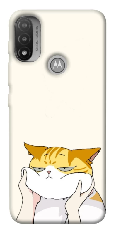 Чохол на Motorola Moto E20 Cat bun фото 1 з 1