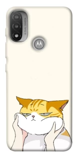 Чохол на Motorola Moto E20 Cat bun фото 1 з 1