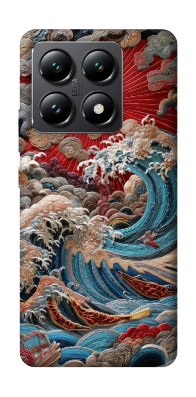 Чехол на Xiaomi 14T Japa wave ver.2 фото 1 из 1