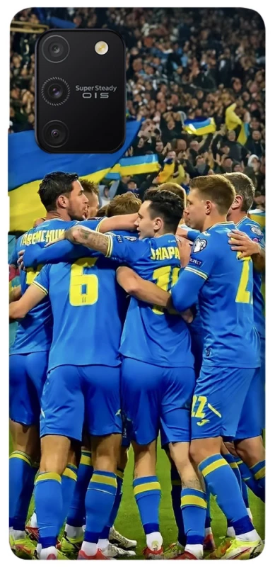 Чехол на Samsung Galaxy S10 Lite Сборная Украины v3 фото 1 из 1