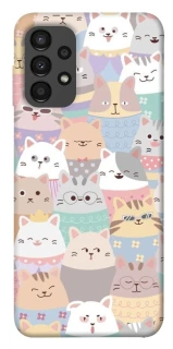 Чехол на Samsung Galaxy A13 4G Funny Kittens ver.2 фото 1 из 1