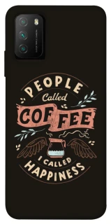 Чохол на Xiaomi Poco M3 Сoffee happiness фото 1 з 1