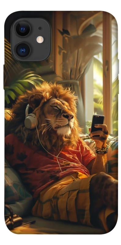 Чехол на Apple iPhone 11 (6.1") Лев v2 фото 1 из 1