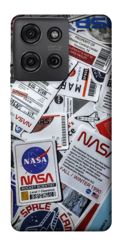 Чохол на Motorola Moto G75 NASA ver.4 фото 1 з 1