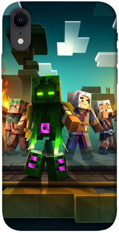 Чохол на Apple iPhone XR (6.1") Minecraft dungeon фото 1 з 1