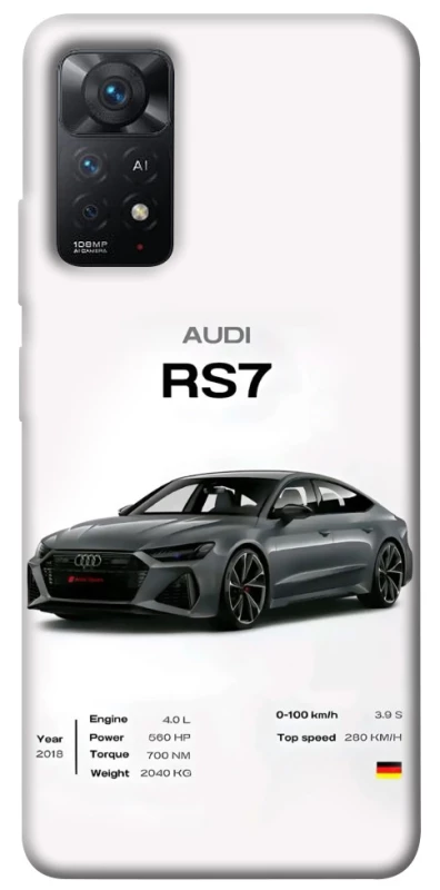 Чохол на Xiaomi Redmi Note 12 Pro 4G Audi RS7 фото 1 з 1