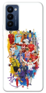 Чохол на TECNO Camon 18 Football Abstract v2 фото 1 з 1