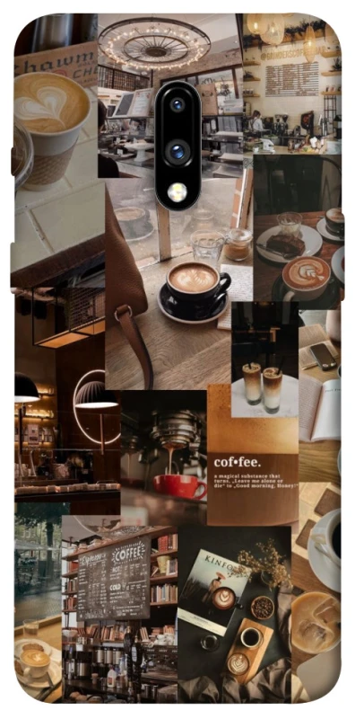 Чехол на OnePlus 7 Coffee collage ver.2 фото 1 из 1