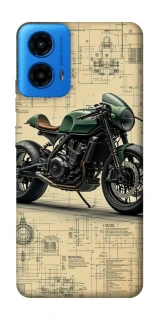 Чехол на Motorola Moto G45 Bike model фото 1 из 1