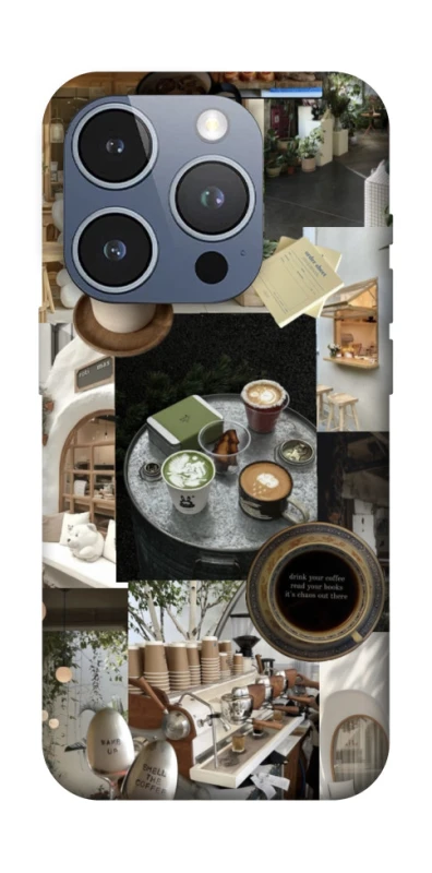 Чохол на Apple iPhone 16 Pro Coffee collage ver.4 фото 1 з 1