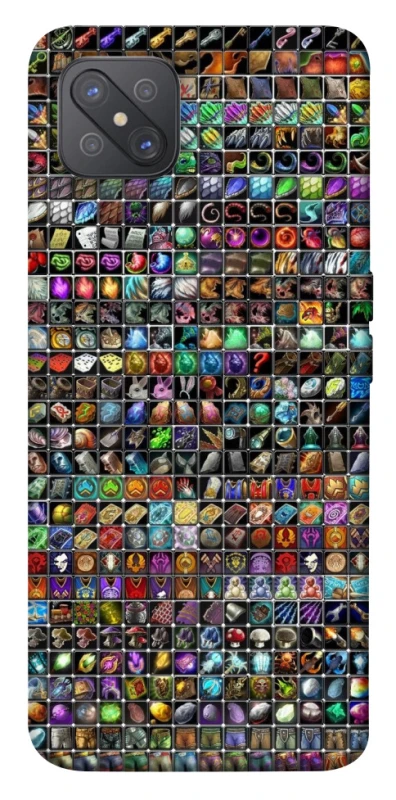 Чехол на Oppo A92s Inventory menu ver.1 фото 1 из 1